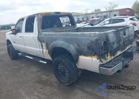 2016 Ford F-250 Lariat from USA, damaged, VIN 1FT7W2BT9GED33780